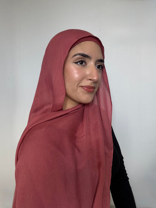 Blush Modal hijab set