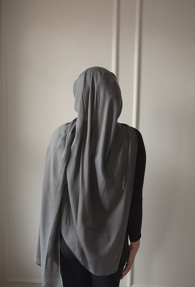 Steel Modal Hijab Set